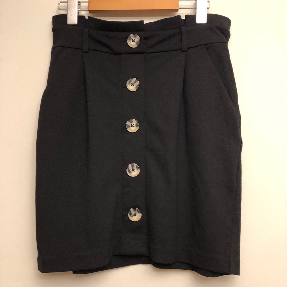 Dynamite Black Stretch Pencil Skirt, Size S